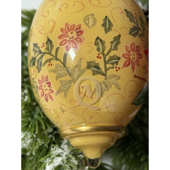 BEAUTIFUL Ne'Qwa Art Gifts of Peace Hand Painted Cardinal Ornament 713114 EUC - Picture 9 of 12